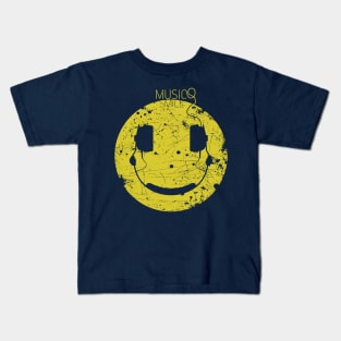 Music Smile V2 Kids T-Shirt